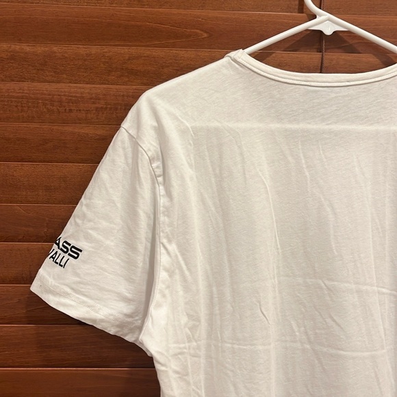 Roberto Cavalli Cotton Logo Black & White Tee - Picture 5 of 13